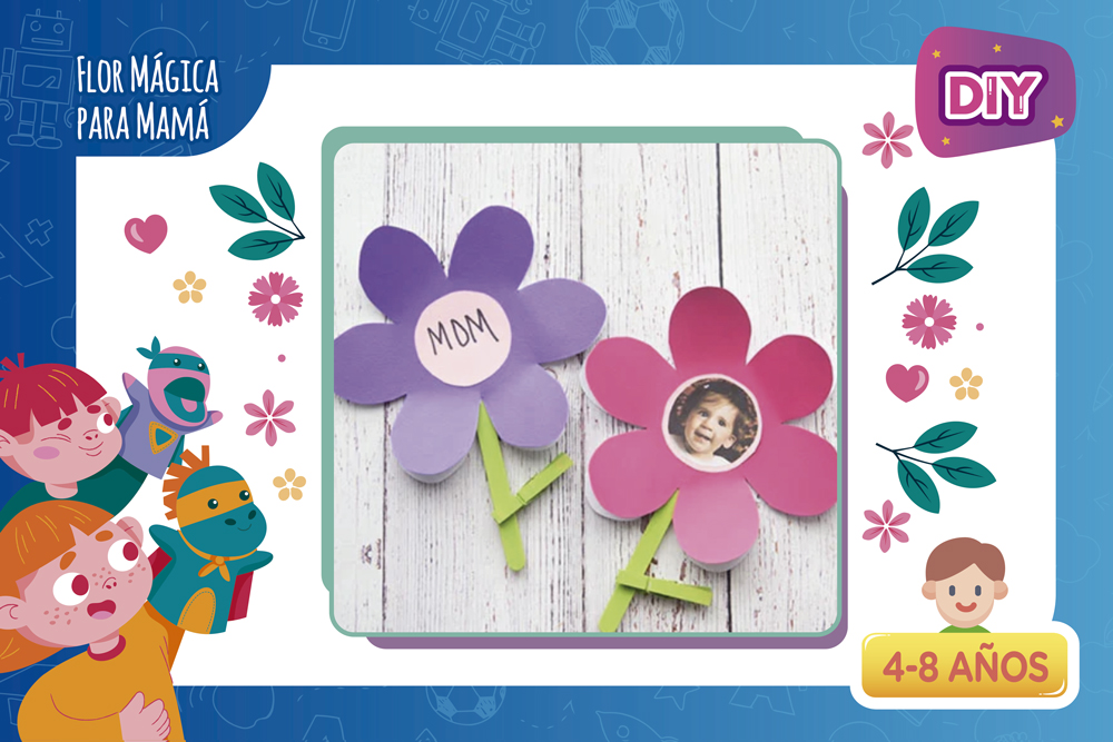 DIY | Flor mágica para Mamá