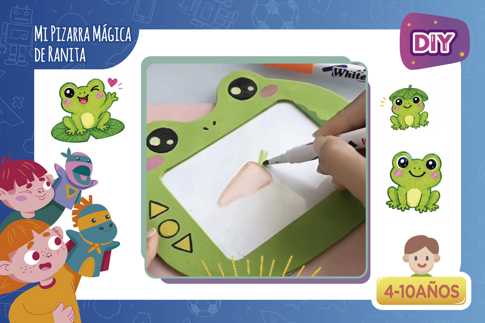 DIY | Mi pizarra mágica de ranita