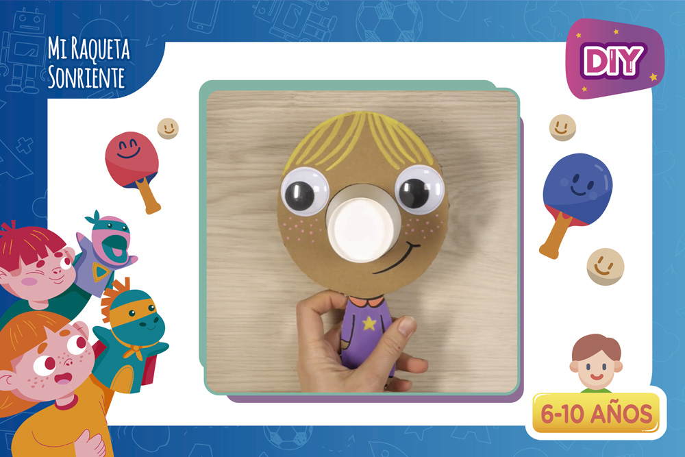 DIY | Mi raqueta sonriente