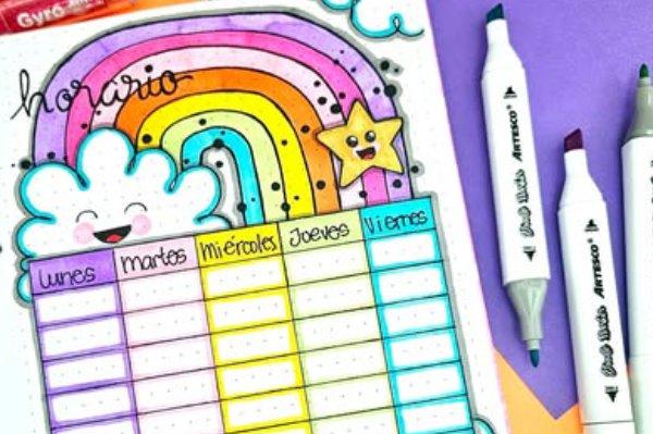Cómo hacer el mejor horario con tus hijos para este Back to School