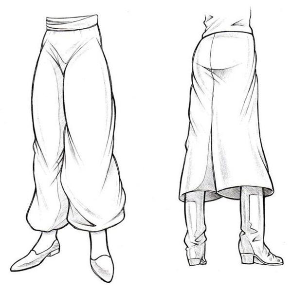 Consejos sencillos para dibujar ropa y pliegues como un profesional