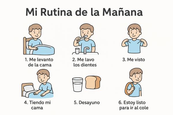 Buscando la autonomía de tus hijos? Cómo hacer tarjetas y carteles para guiarlos en las rutinas