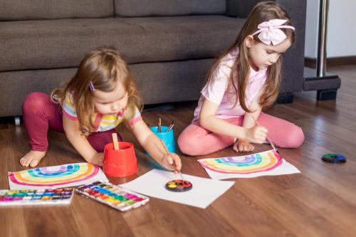 Dinámicas de pintura para enseñar a tus hijos sobre la paciencia