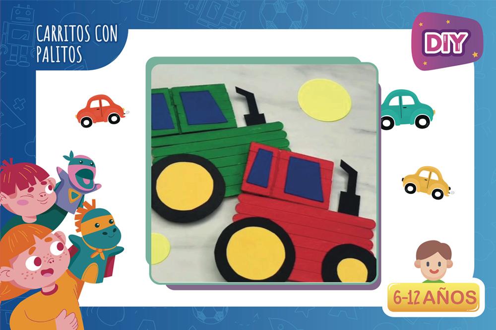 DIY | Carritos con palitos