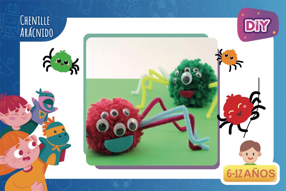 DIY | Chenille Arácnido