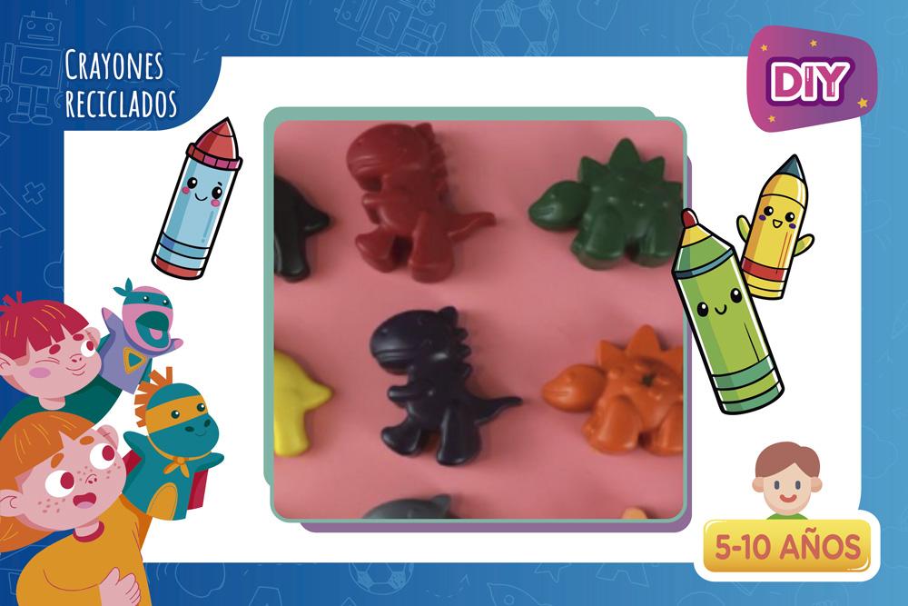 DIY | Crayones reciclados