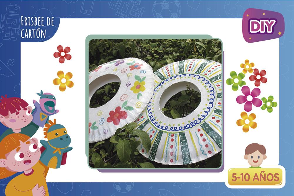 DIY | Frisbee de cartón