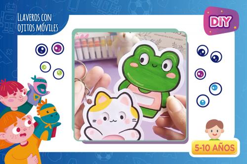 DIY | Llaveros con ojitos móviles