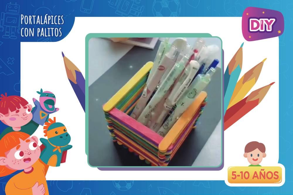 DIY | Portalápices con palitos